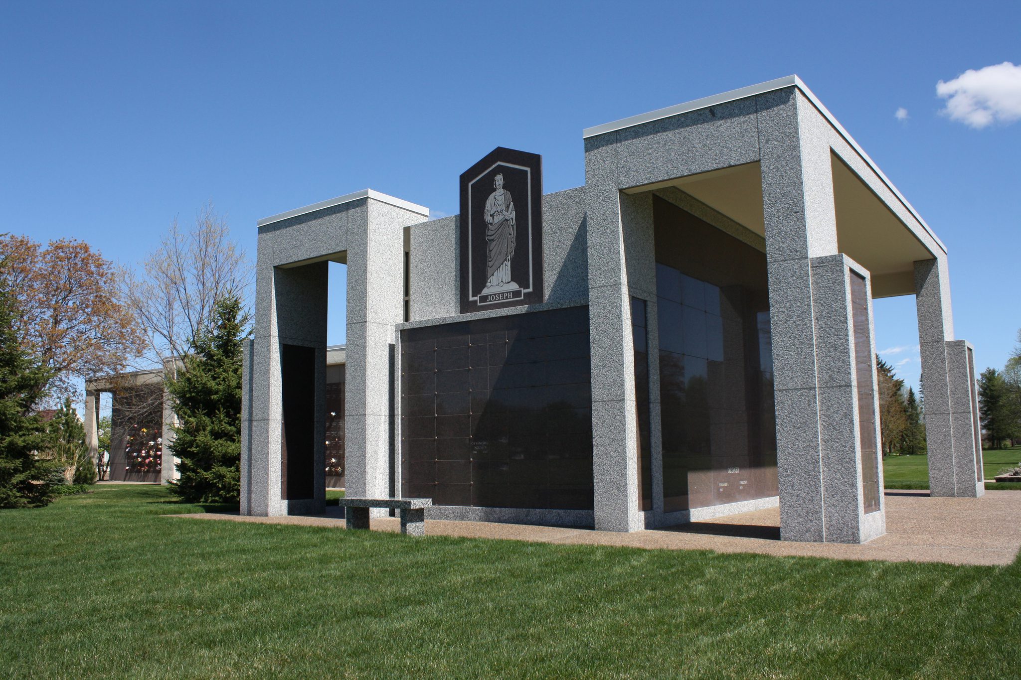 Community Columbaria with engraving